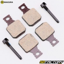 Pastillas de freno orgánicas para bicicleta MT5... Magura 8.S (4 piezas)