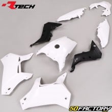 Kit plástico Yamaha  Terça XNUMX (desde XNUMX) Racetech  branco e preto