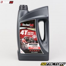 Aceite de motor 4T 10W40 Technilub Racing 100 % sintético 4L