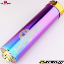 KRM silencer Pro Ride 50/70cc Neo-chrome