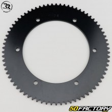 Corona de aluminio de 74 dientes 219 karting Righetti Ridolfi negra
