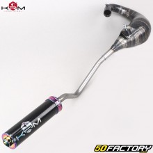 Escape Rieju  MRT KRM Pro Ride Super80/90cc motociclista silencioso Neocromado, holográfico