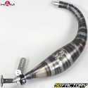 Exhaust AM6 Minarelli KRM Pro Ride 80/90cc Neo-chrome, holographic