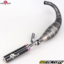 Auspuffanlage AM6 Minarelli KRM Pro Ride 80/90cc schwarzes Neo-Chrom