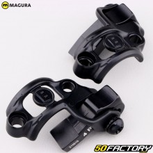 Front, rear master cylinder covers with shifter brackets for Shimano I-Spec EV Magura Shiftmix