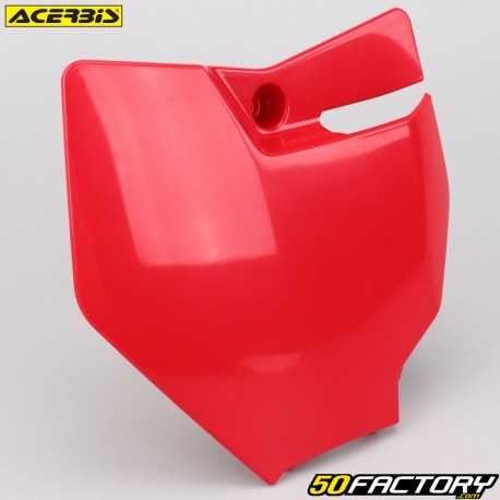 Placa frontal KTM SX (desde 2018), Gas Gas MC 85 (desde 2021) Acerbis vermelho