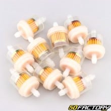 Universal Ø6.5 mm fuel filters (pack of 10)