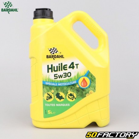 Aceite de motor 4T 5W30 Bardahl motocultura 5L