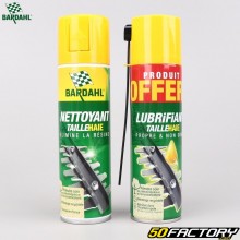 Bardahl hedge trimmer resin cleaner and lubricant 2x250ml