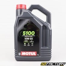 Óleo do motor 4T 10W50 Motul 5100 Tecnossíntese 4L