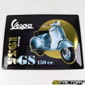 Enamel plate Vespa GS 1000x1000 cm