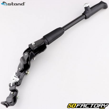 Cavalletto laterale per bici da 24 a 28 pollici regolabile in alluminio Ostand CD-118 nero