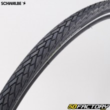 Schwalbe The Green Marathon 700x35C (37-622) bicycle tire with reflective edging