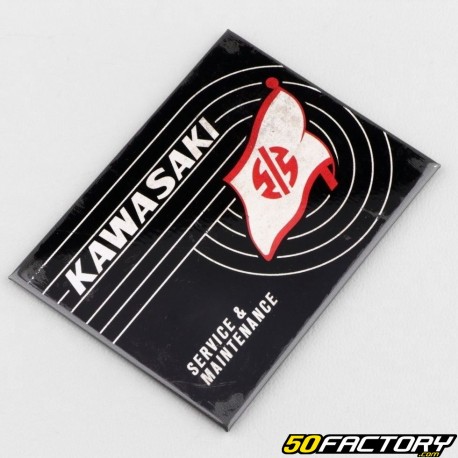 Magnete serbatoio Kawasaki 100x100 cm nero