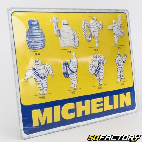 Enamel plate Michelin Evolution 30x40 inch