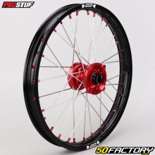 Front rim (19-1.60) Gas Gas MC 85 large wheels (since 2009) Prostuf black red hub