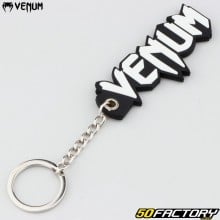 Venum black and white key ring