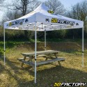 50 paddock tent Factory 3x3m white (without partitions)