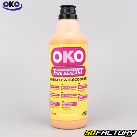 Liquide préventif anti-crevaison OKO Mobility & E-Scooter 1L