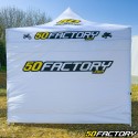 Lateral para tenda paddock 50 Factory 3x3m branco (individualmente)