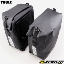 Thule Shield 25L black bicycle luggage rack bags (set of 2)