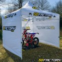 Laterales para carpa paddock 50 Factory 3x3m blancos (juego de 3)