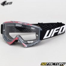 Gafas de ciclismo MTB UFO Bullet gris pantalla clara