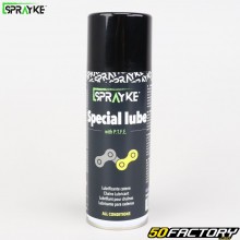 Lubrifiant chaîne vélo Sprayke Spécial lube 200ml