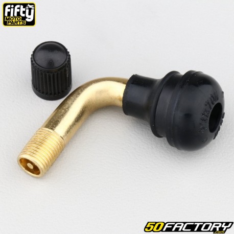Angled valve 90Â° universal tubeless tire (single) Fifty