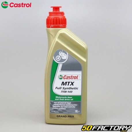 Óleo de transmissão Castrol MTX  Completamente sintético XNUMXWXNUMX XNUMXL