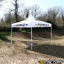 50 paddock tent Factory 3x3m white (with partitions and cover)