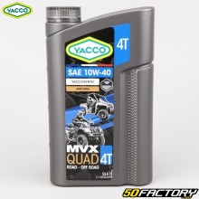 Yacco 4T 10W40 engine oil MVX Quad semi-synthesis 2L