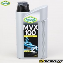 Óleo de motor 2T Yacco MVX 100 Race mineral 1L
