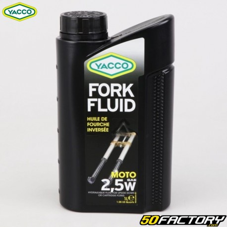 Olio per forcella Yacco Fork grado 2.5 da 1 litro