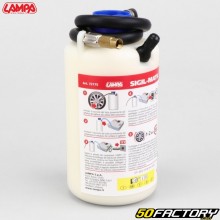 Anti-puncture liquid refill 600 ml for Pump compressor Jet Lampa Sigil Matic