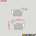 Husqvarna sintered metal brake pads TE 125, KTM SX 200, Rieju MRX 450 ... Braking Racing Off-Road