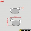 Husqvarna sintered metal brake pads TE 125, KTM SX 200, Rieju MRX 450 ... SBS Racing