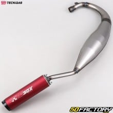 Exhaust pipe Beta RR 50 (2012 - 2020) Tecnigas XS 2 red silencer