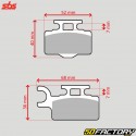 Pastillas de freno de metal sinterizado Kawasaki KX, Suzuki RM 65 SBS Racing