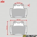 Brake pads Yamaha TZR 80, 125, 250â € ¦ SBS Ceramic