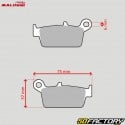 Sintered metal brake pads Kymco K12, Super 8, Honda XLR,  Peugeot... Malossi MHR