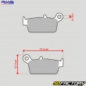 Front brake pads ACCESS Daelim and Kymco