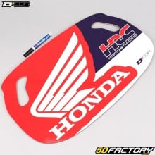 Placa Pit Board Honda HRC roja