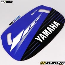 Plaque de panneautage Yamaha bleue