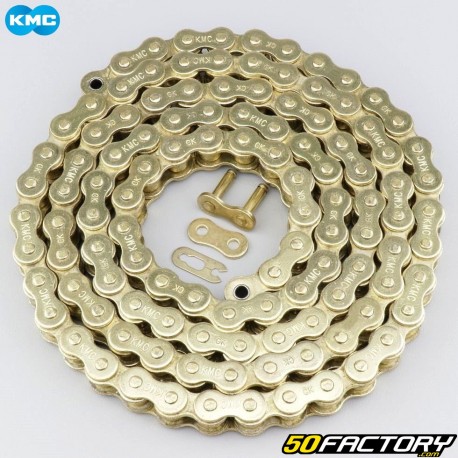 Cadena 525 reforzada 110 gold KMC links
