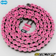 Reinforced 525 chain 130 pink KMC links