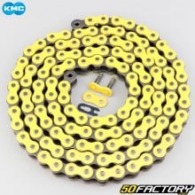 Reinforced 525 chain 130 links yellow KMC