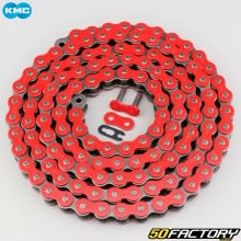 Reinforced 525 chain 130 red KMC links
