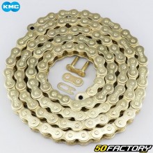 Reinforced 530 chain 130 gold KMC links