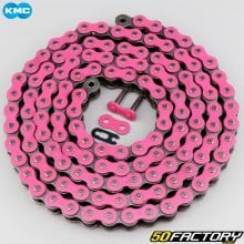 Reinforced 530 chain 130 pink KMC links